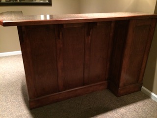 Custom Millwork Bar