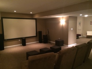 Lower Level Home Theater